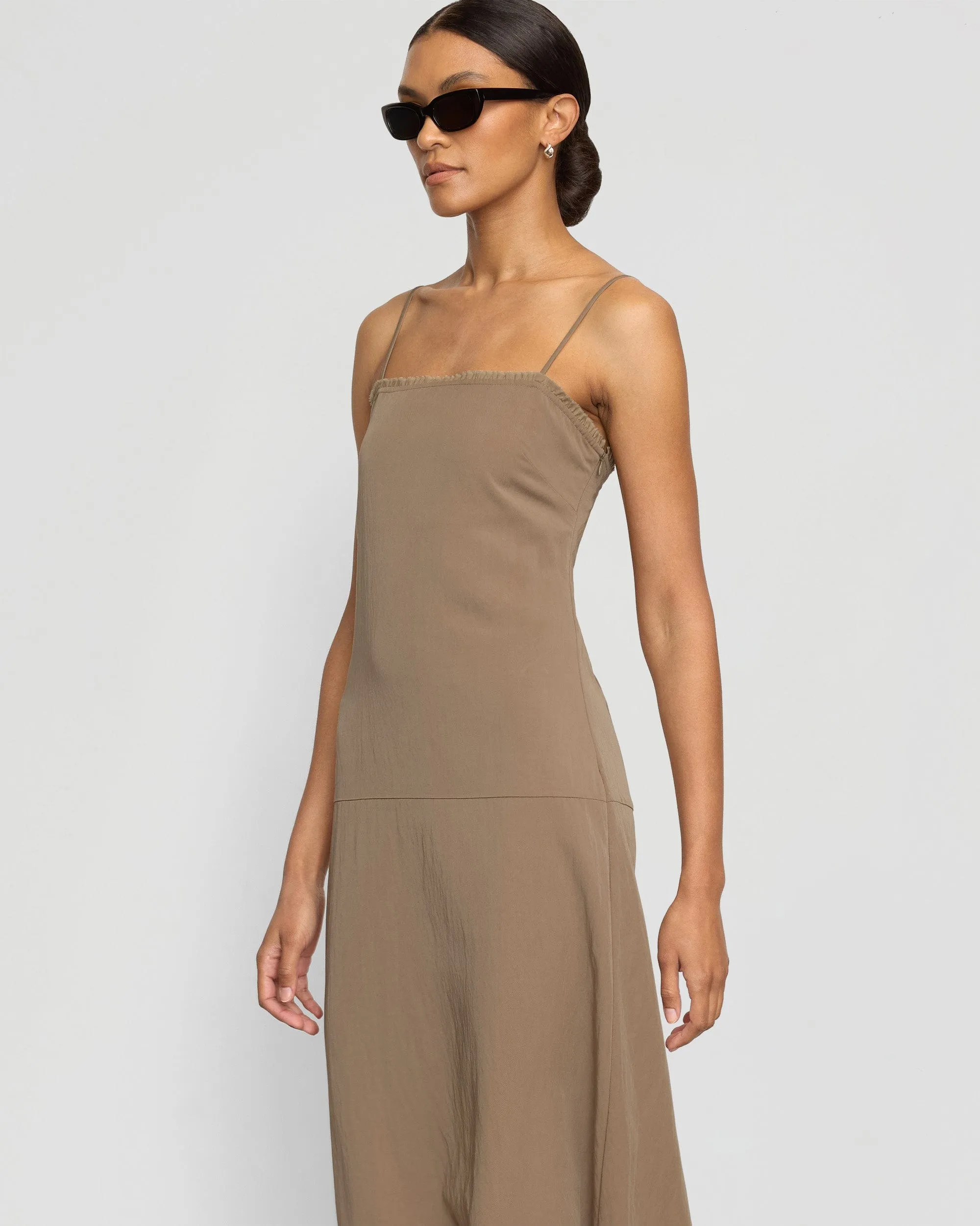 Lisette Square-Neck Cami Dress casual top