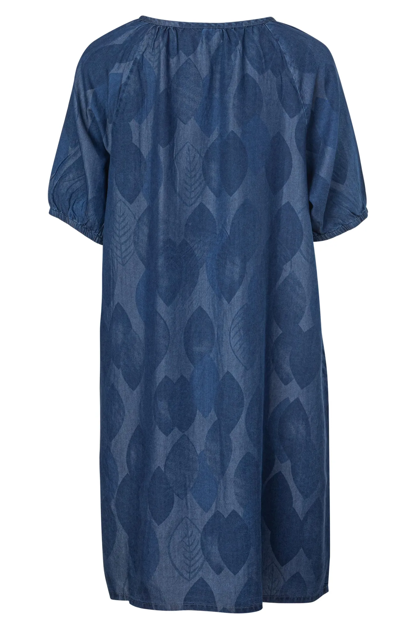 MoistureWickingMaterial Warm Pants Printed Tencel Dress | LEAF | 6642A1