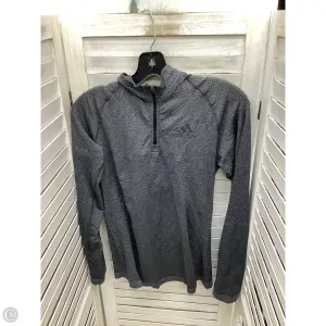 Athletic Sweatshirt Crewneck By Adidas In Grey, Size: L Simple Wear