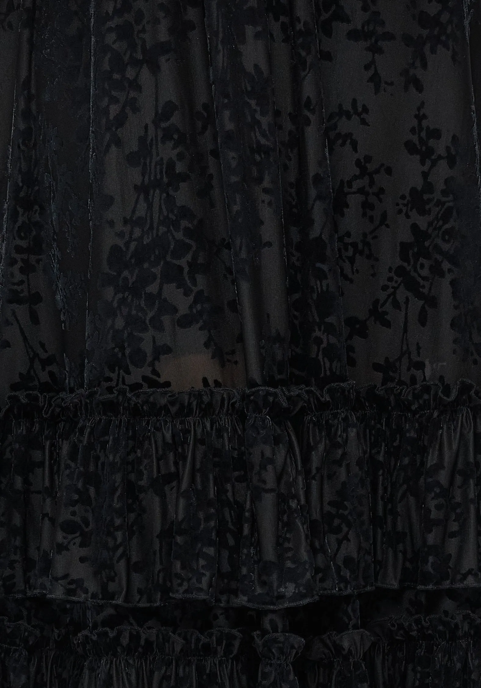 Maple View Lilias Devor?? Tiered Maxi Dress