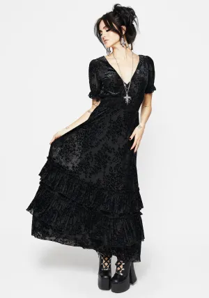 Lilias Devor?? Tiered Maxi Dress natural fiber