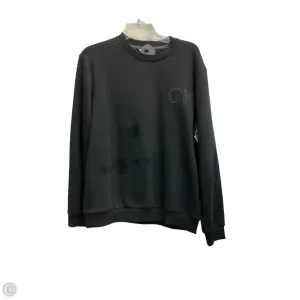 FlexSeamTechnology Sweatshirt Crewneck By Calvin Klein In Black, Size: S