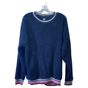 Comfortable Fashion Athletic Sweatshirt Crewneck By Aerie In Navy, Size:L