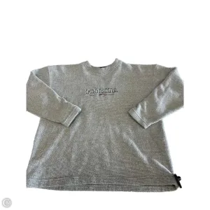 Translucent Soul Sweatshirt Crewneck By Clothes Mentor In Grey, Size: M