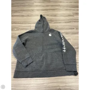 Sweatshirt Hoodie By Carhartt In Grey, Size: 2x VersatileStyle Club Mode