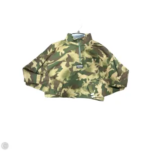 ReflectiveTrims Sleek Style Sweatshirt Collar By Adidas In Camouflage Print, Size: S