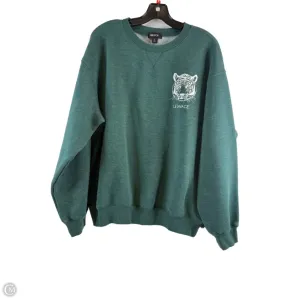 Model Glow Permanent Crease Sweatshirt Crewneck By Wildfox In Green, Size: Xl