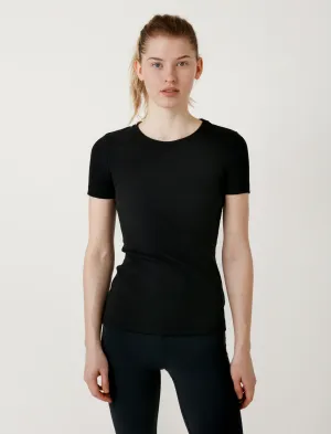 Compression Fit Ule T-Shirt Black