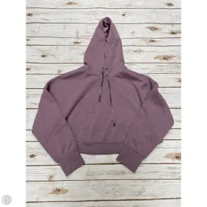 Sweatshirt Hoodie By Cme In Purple, Size: M Dense Fit