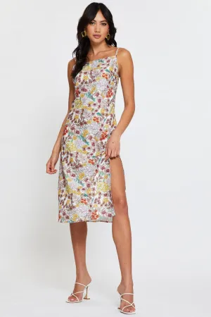 Print Midi Dress Sleeveless Weather Ready
