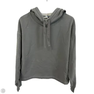 Sweatshirt Hoodie By Old Navy In Grey, Size: L Casual Chic