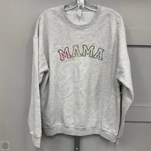 Sweatshirt Crewneck By Jerzees In Grey, Size: Xl VersatileCuff Casual Trousers