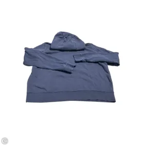 Sweatshirt Hoodie By Nike In Navy, Size: S Winter Ready