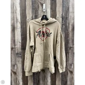 Soft Hoodie Breezy Comfort Sweatshirt Hoodie By Ariat In Tan, Size: Xl