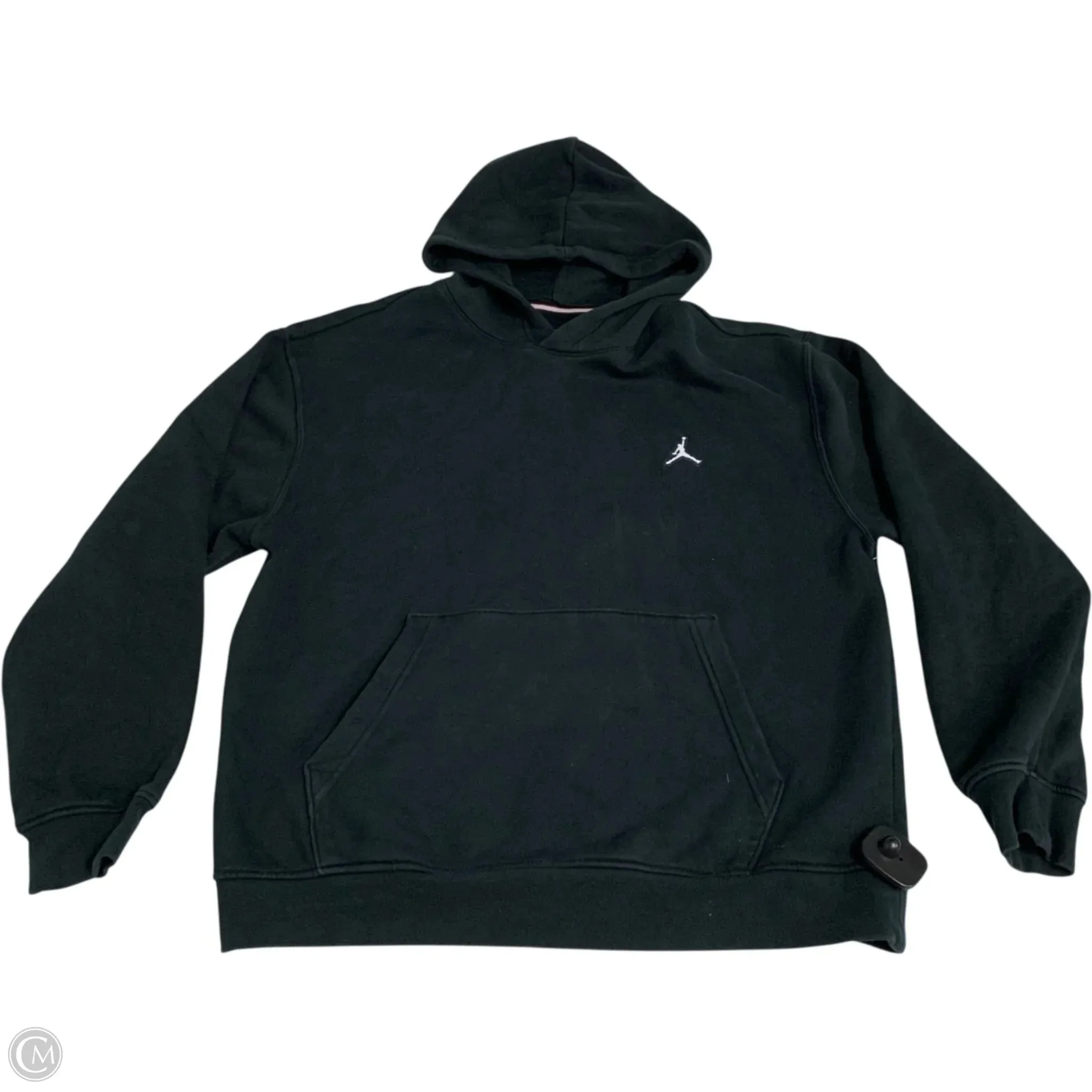 Sweatshirt Luxury Designer By Jordan In Black, Size: M Relaxed trousers Vintage Soul