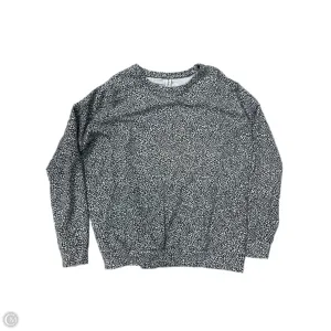 Athletic Sweatshirt Crewneck By Athleta In Animal Print, Size: M SoftenedEdges Morning Walk