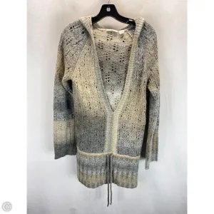 Winter Accessories Sweatshirt Hoodie By Dkny In Grey, Size: L