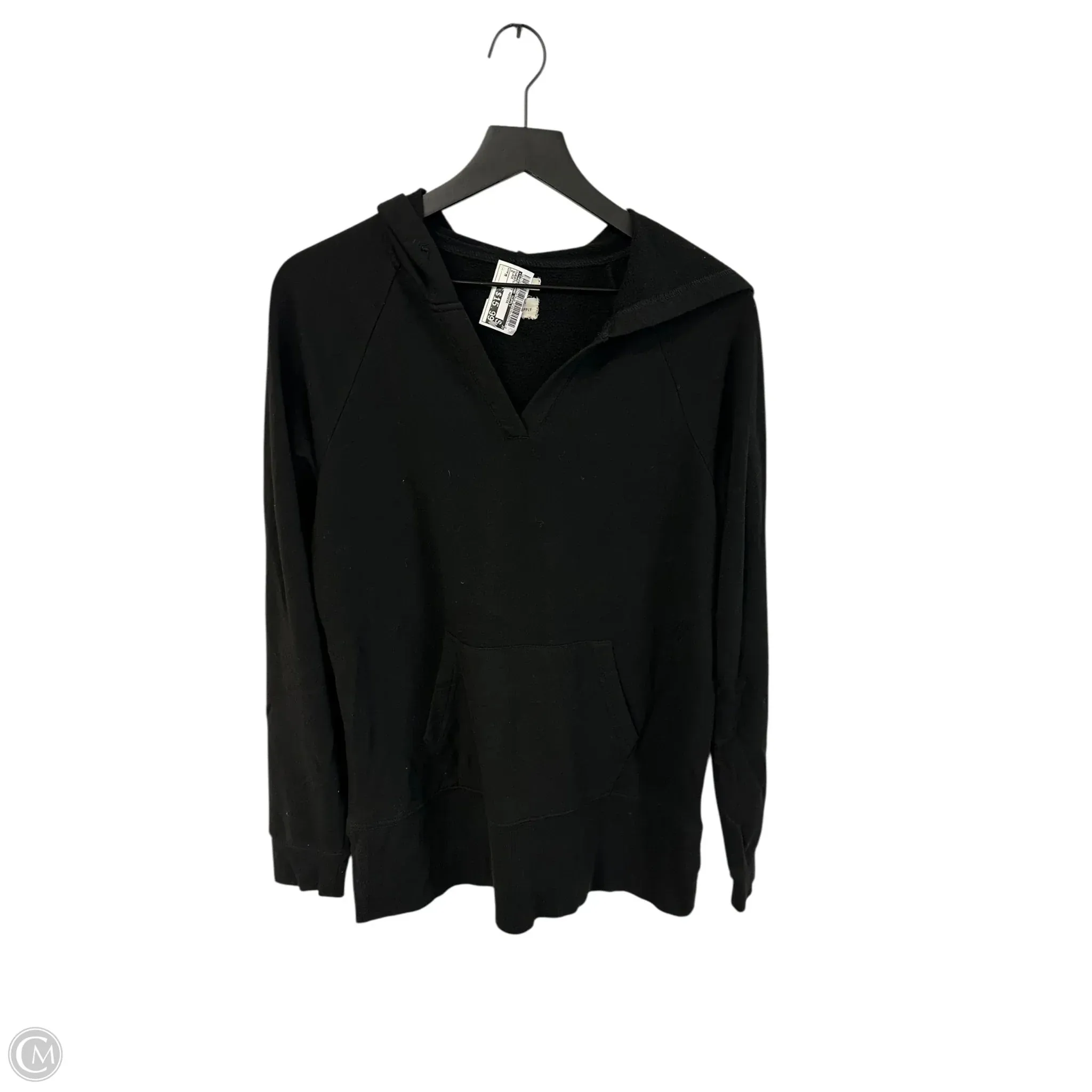 Sweatshirt Hoodie By Thread And Supply In Black, Size: M Zero Core