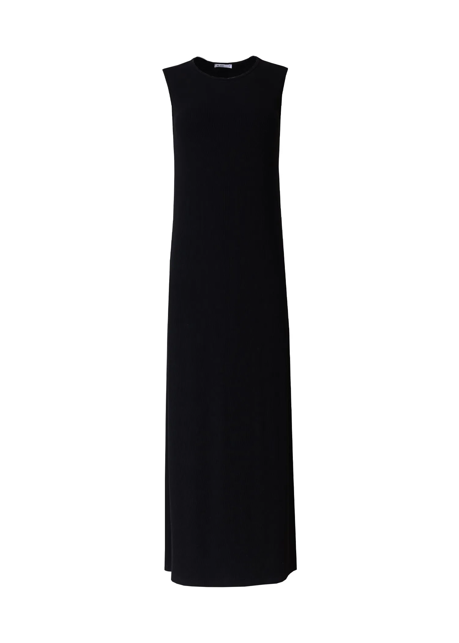 Black Ribbed Maxi Jumper SlipResistantWaistband