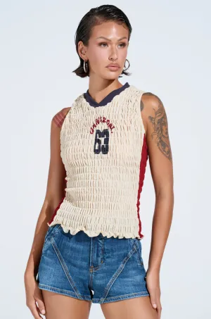 ADDICTED RUCHED JERSEY TOP Quick Coolness