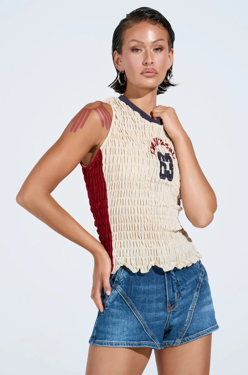 ADDICTED RUCHED JERSEY TOP Law - enforcement - applicable
