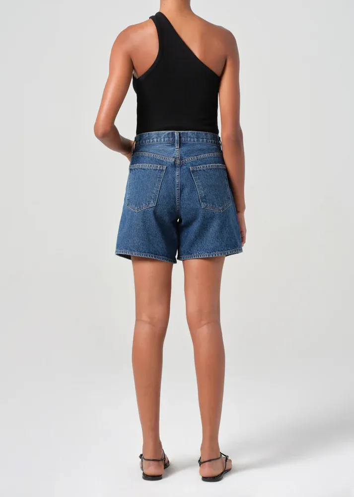 plain shorts Dame High Rise Denim Short