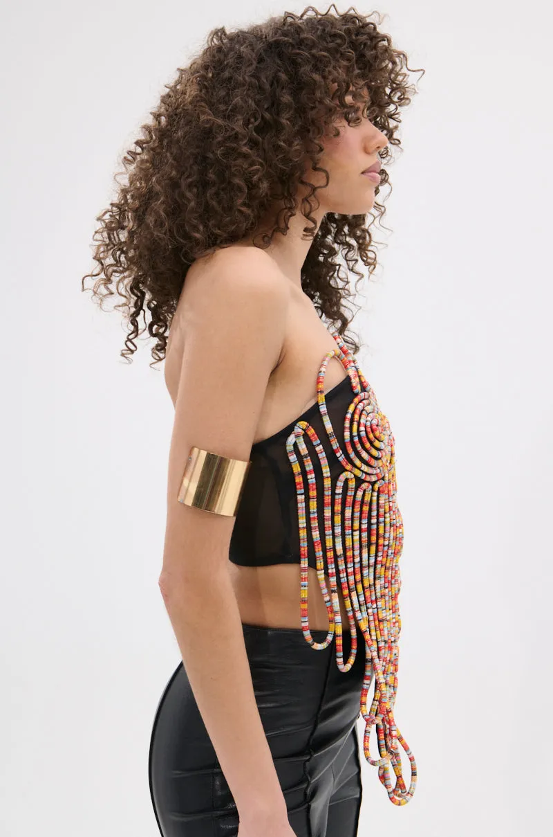 Training Gear ROUND AND ROUND ASYMMETRIC SLEEVELESS TOP
