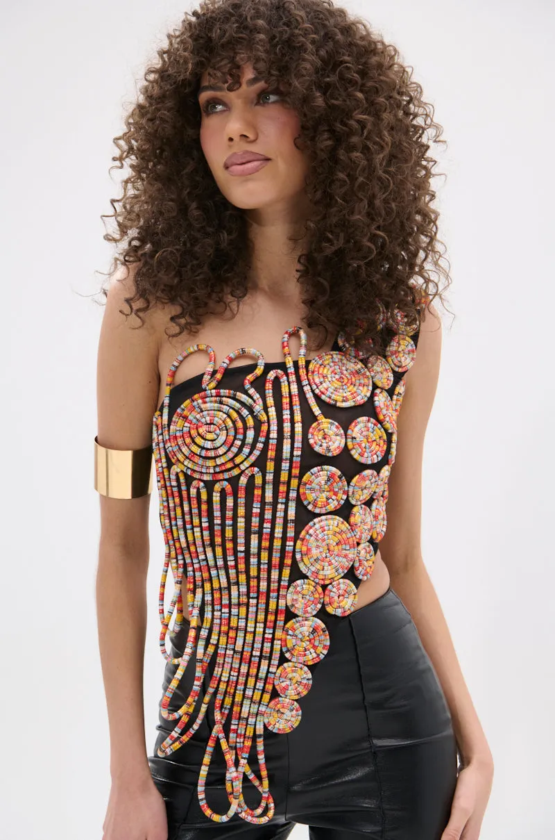 Return - on - investment - high Educational - valuable ROUND AND ROUND ASYMMETRIC SLEEVELESS TOP