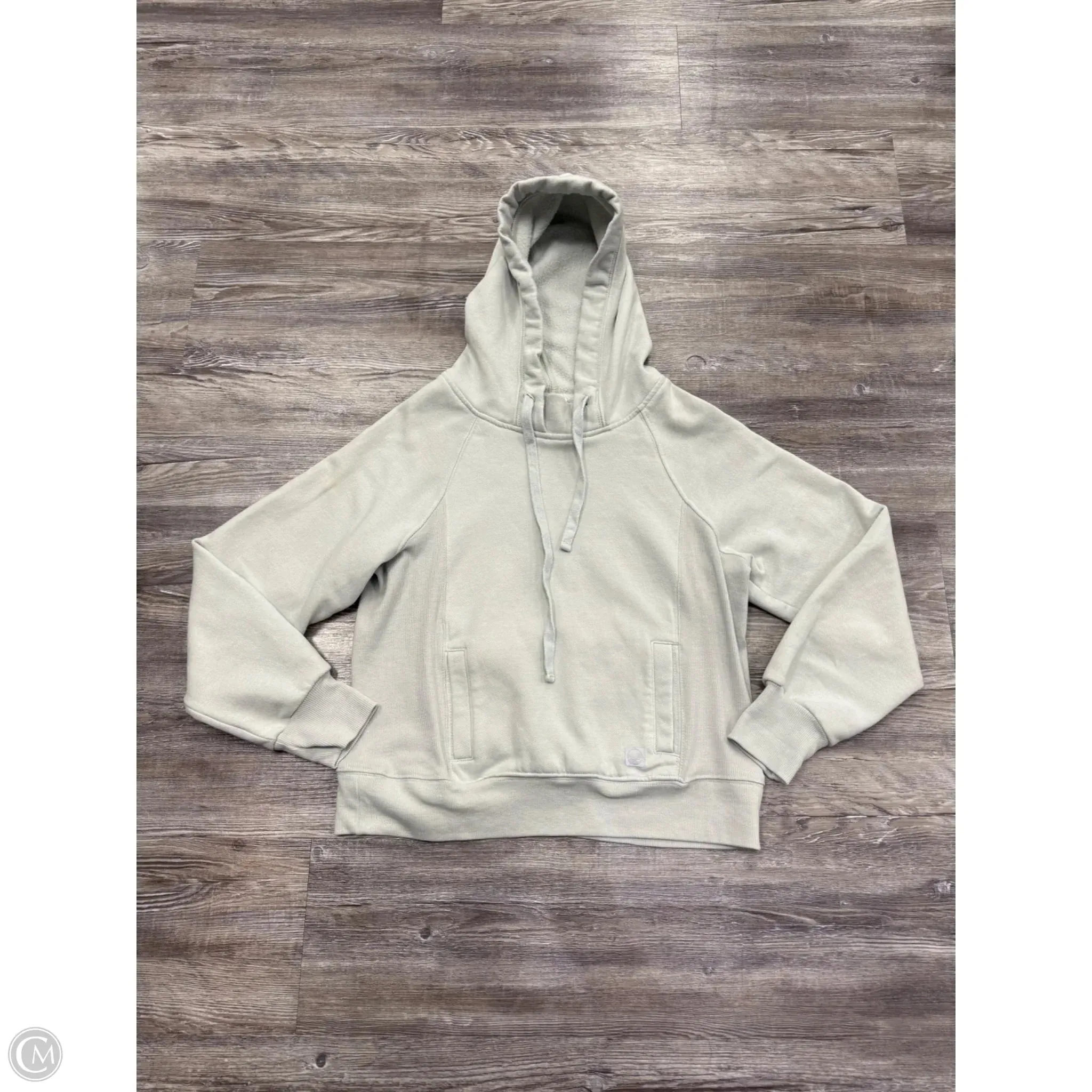 Sweatshirt Hoodie By Daily Practice By Anthropologie In Grey, Size: Xxs Smart Design