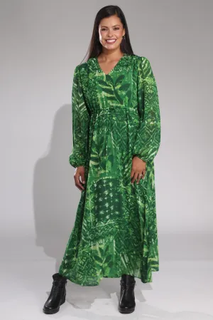 Comfort sleepwear Dress | GREEN | 13BB1