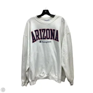 Sweatshirt Crewneck By Champion In White, Size: Xxl Harbor Style Layering Wear