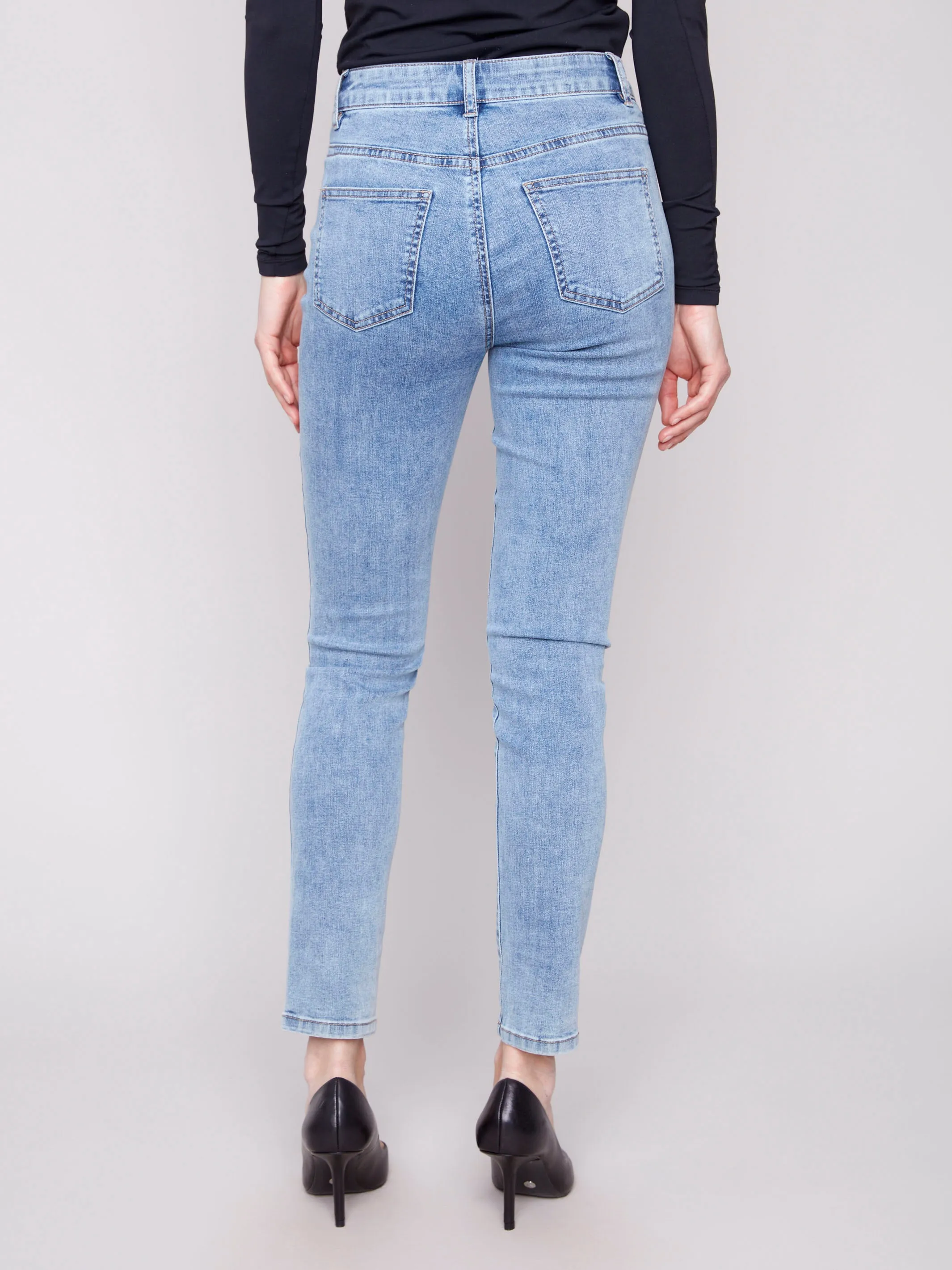 Carine Skinny Jeans - Light Blue Common Wear