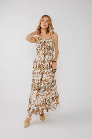 color block Graceful full-length gown Passing the Time Dress