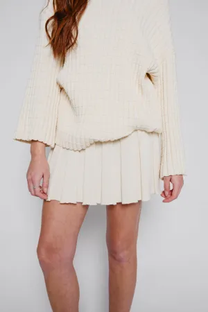 Morgan Knit Skirt Hemp Blend