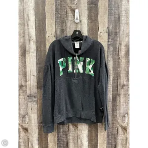Layering Wear Sweatshirt Collar By Pink In Black, Size: M