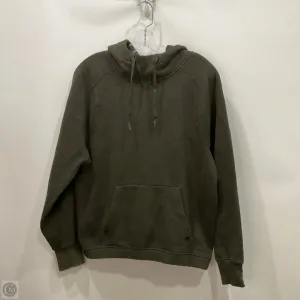 Athletic Sweatshirt Hoodie By Lululemon In Green, Size: 8 HighDensity Weave