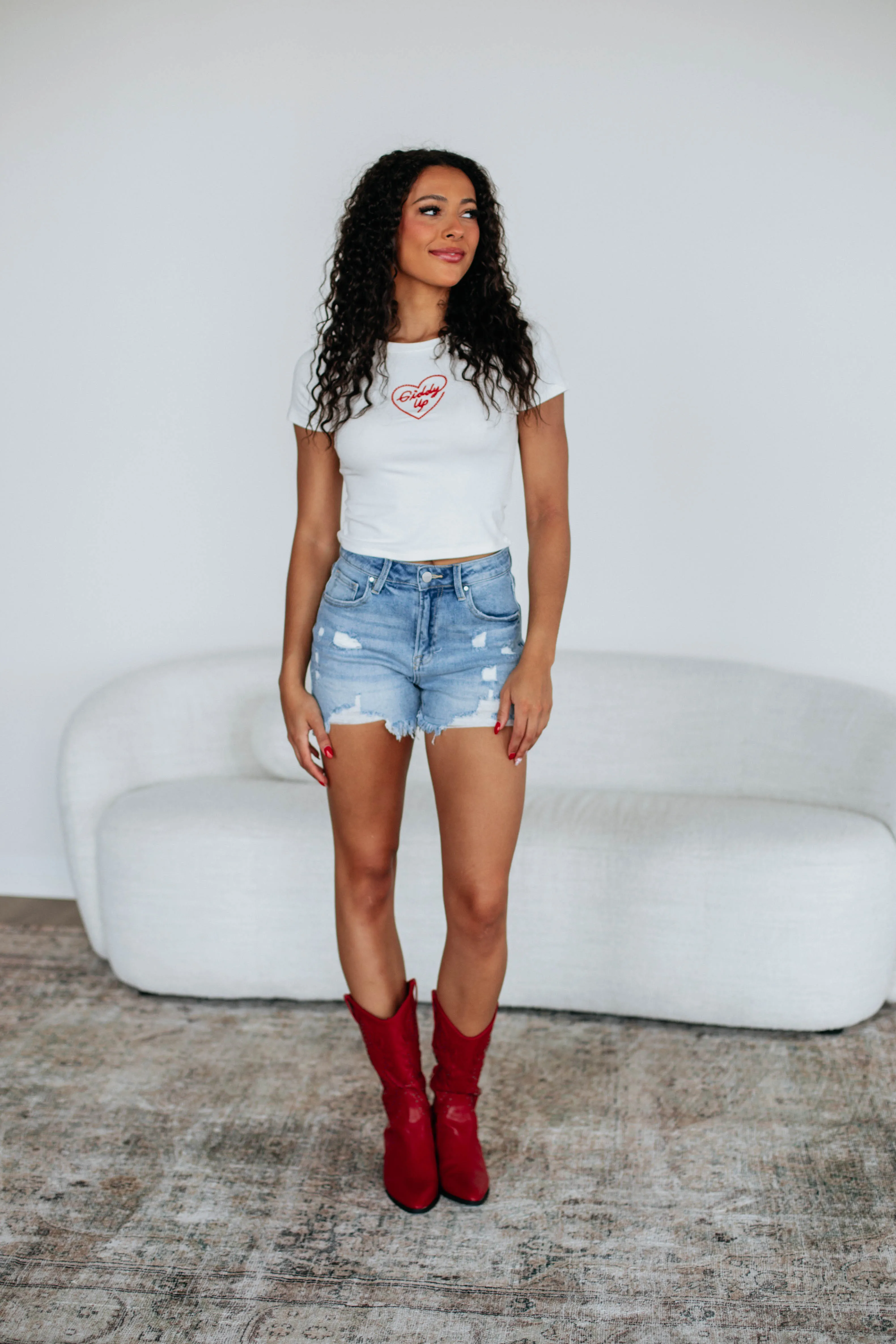 Formal Style Giddy Up Tee