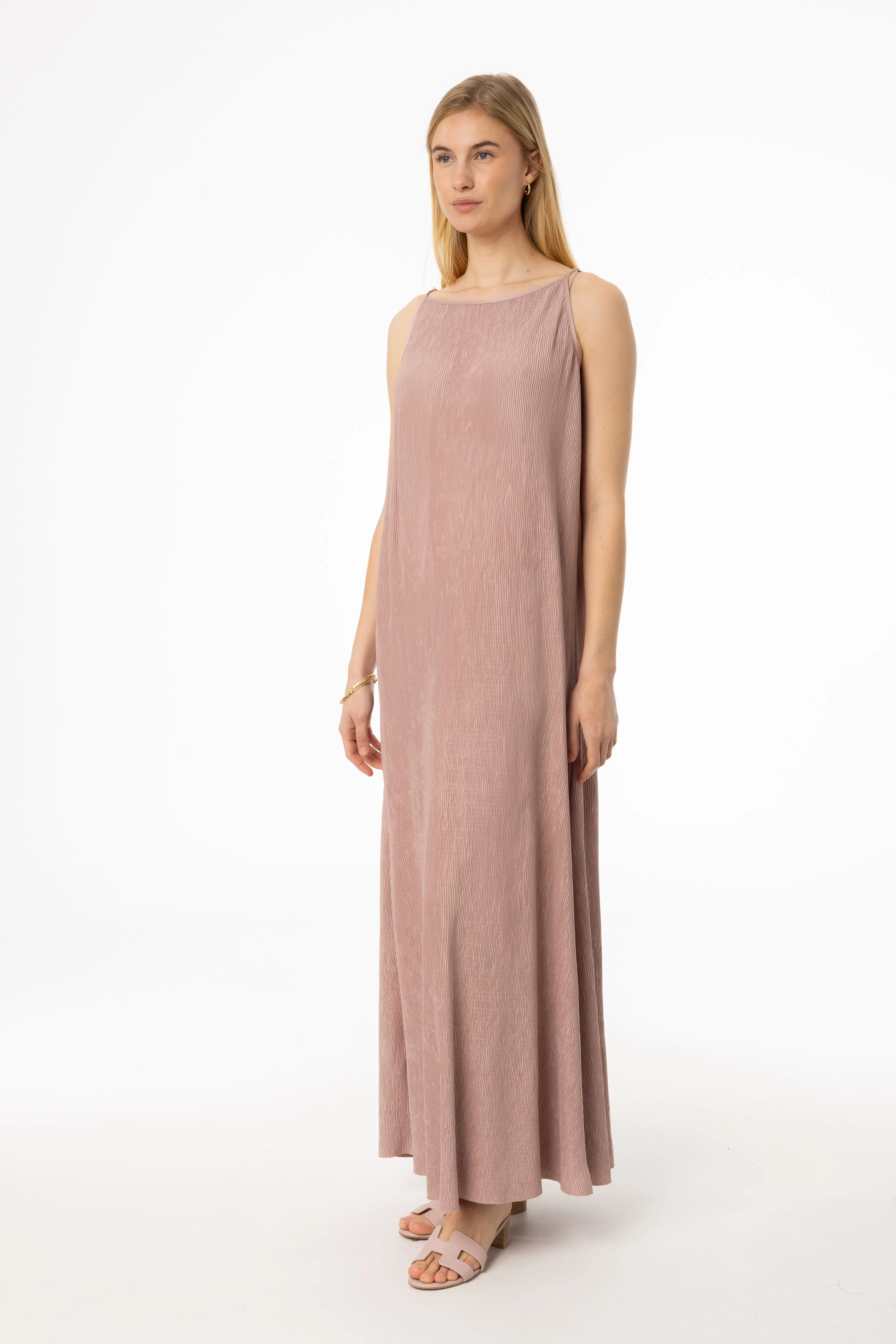 Pink Accordion Jumper Open Heart