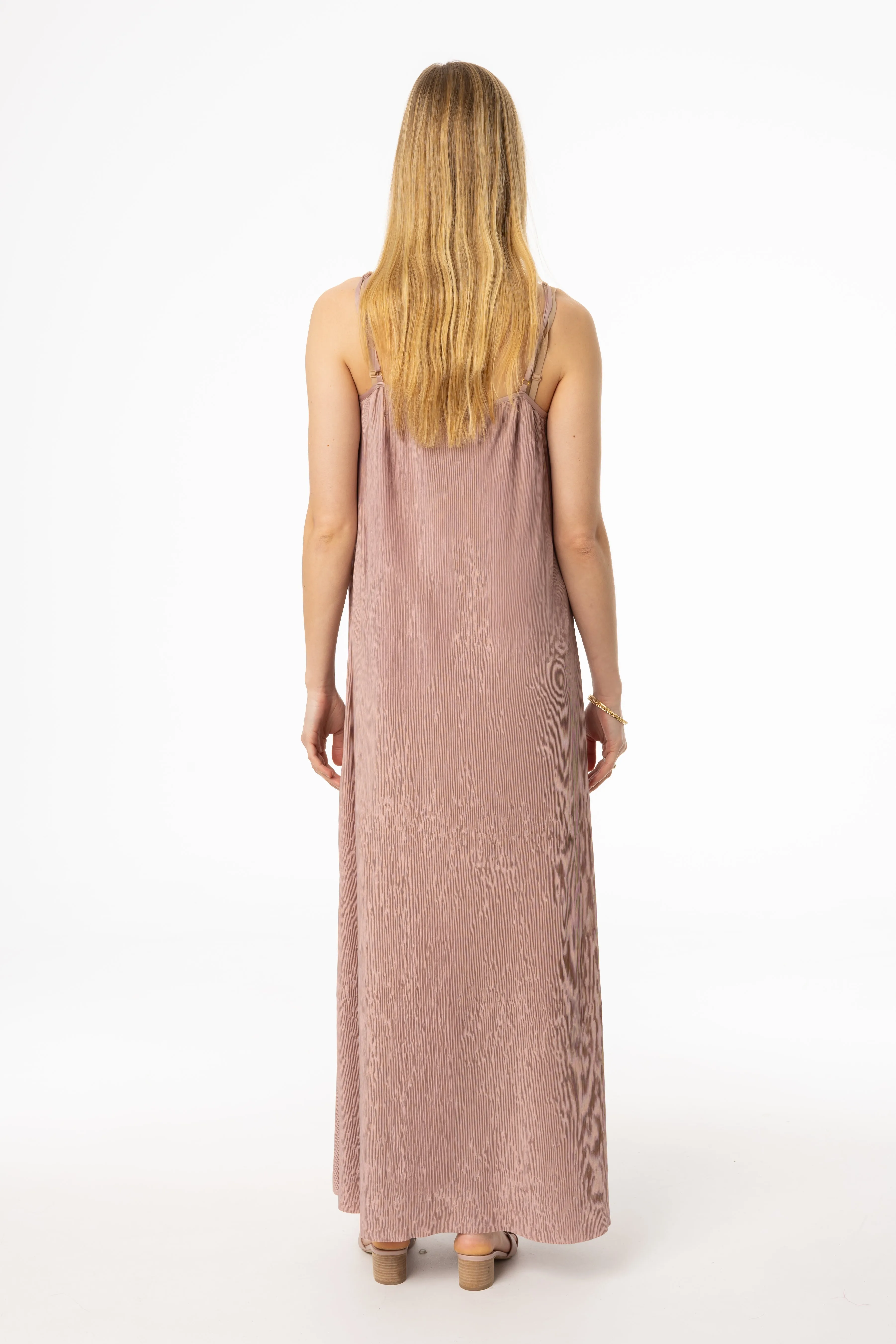 LightweightInsulation Holiday Ease Pink Accordion Jumper