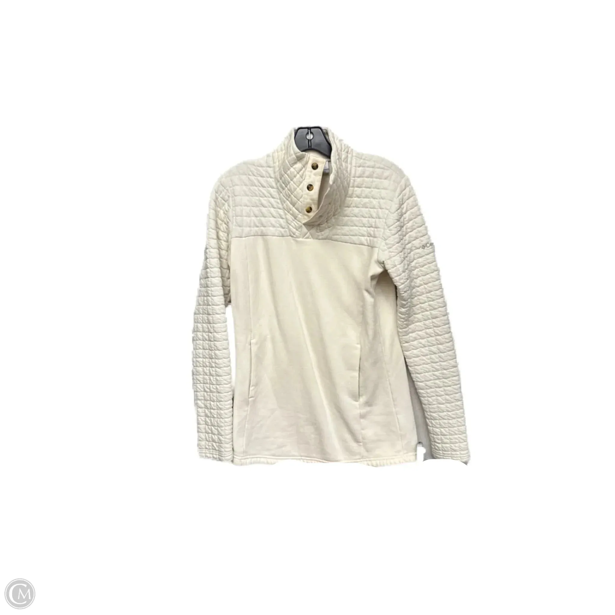 FadeResistant Dye Versatile Scarf Athletic Sweatshirt Collar By Columbia In Cream, Size: M