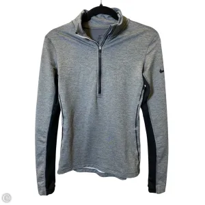 Sweatshirt Collar By Nike In Grey, Size: S Breath Skin Inner Glow
