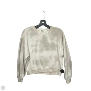 Clear Glow Casual Polo Sweatshirt Crewneck By Abercrombie And Fitch In Cream, Size: S