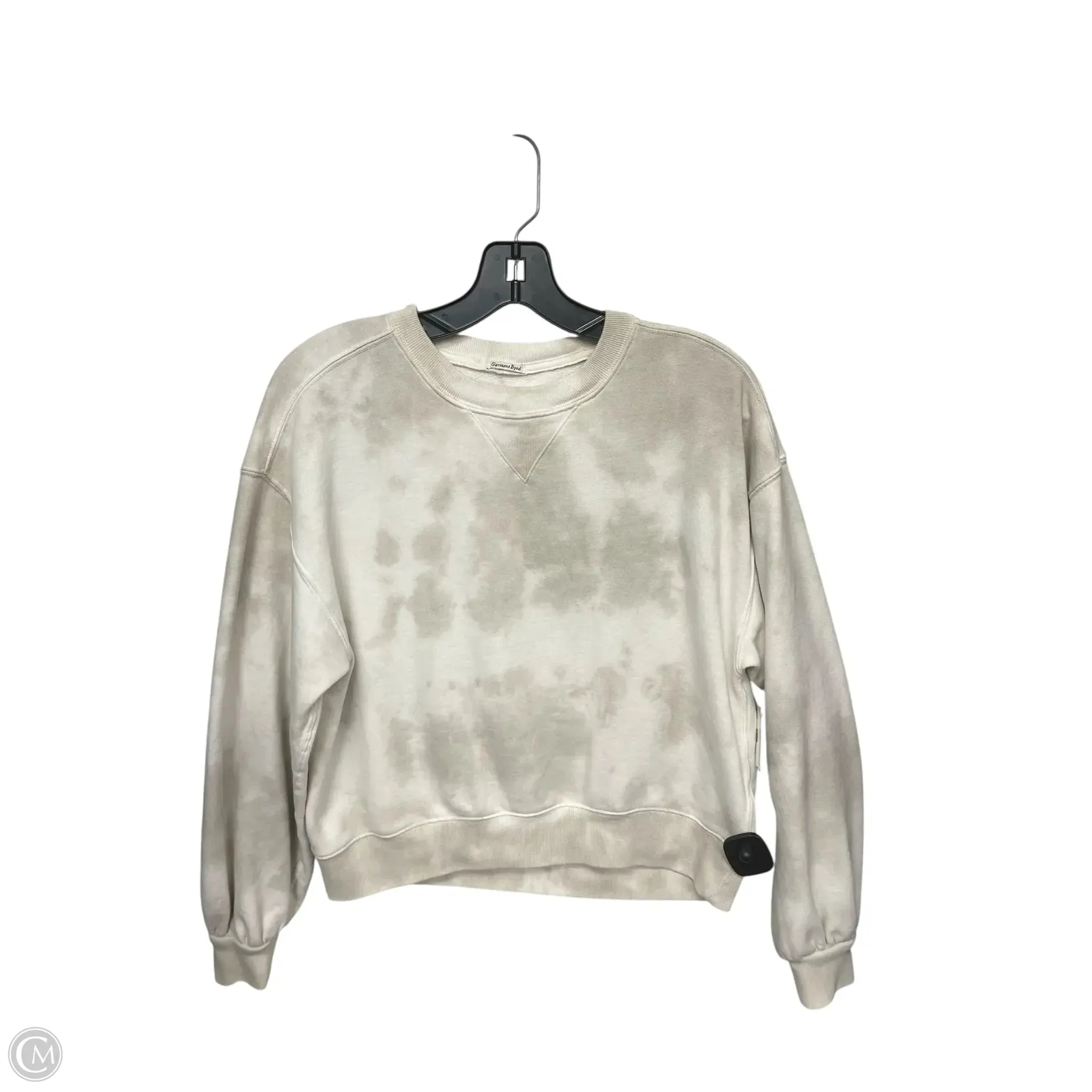 Clear Glow Casual Polo Sweatshirt Crewneck By Abercrombie And Fitch In Cream, Size: S