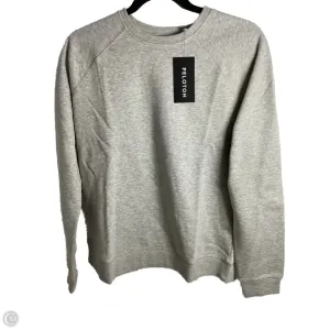 Sweatshirt Crewneck By Peloton In Grey, Size: S Ship Glow Morning Walk