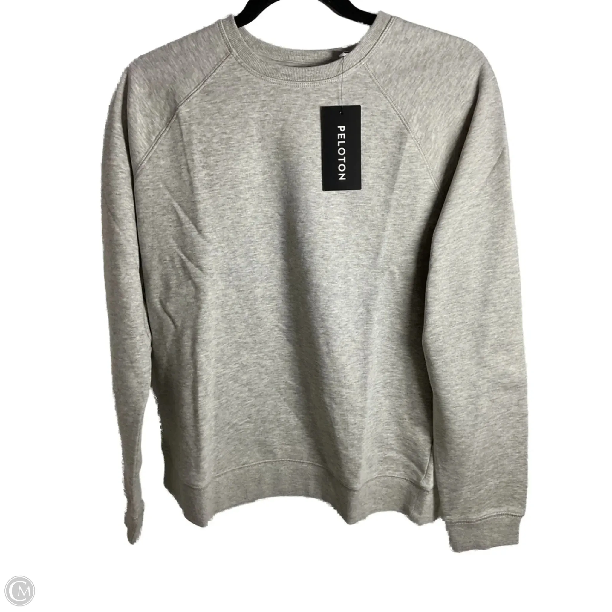 Sweatshirt Crewneck By Peloton In Grey, Size: S Ship Glow Morning Walk