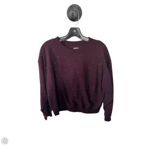 LowProfile Design Sweatshirt Crewneck By A New Day In Purple, Size: L