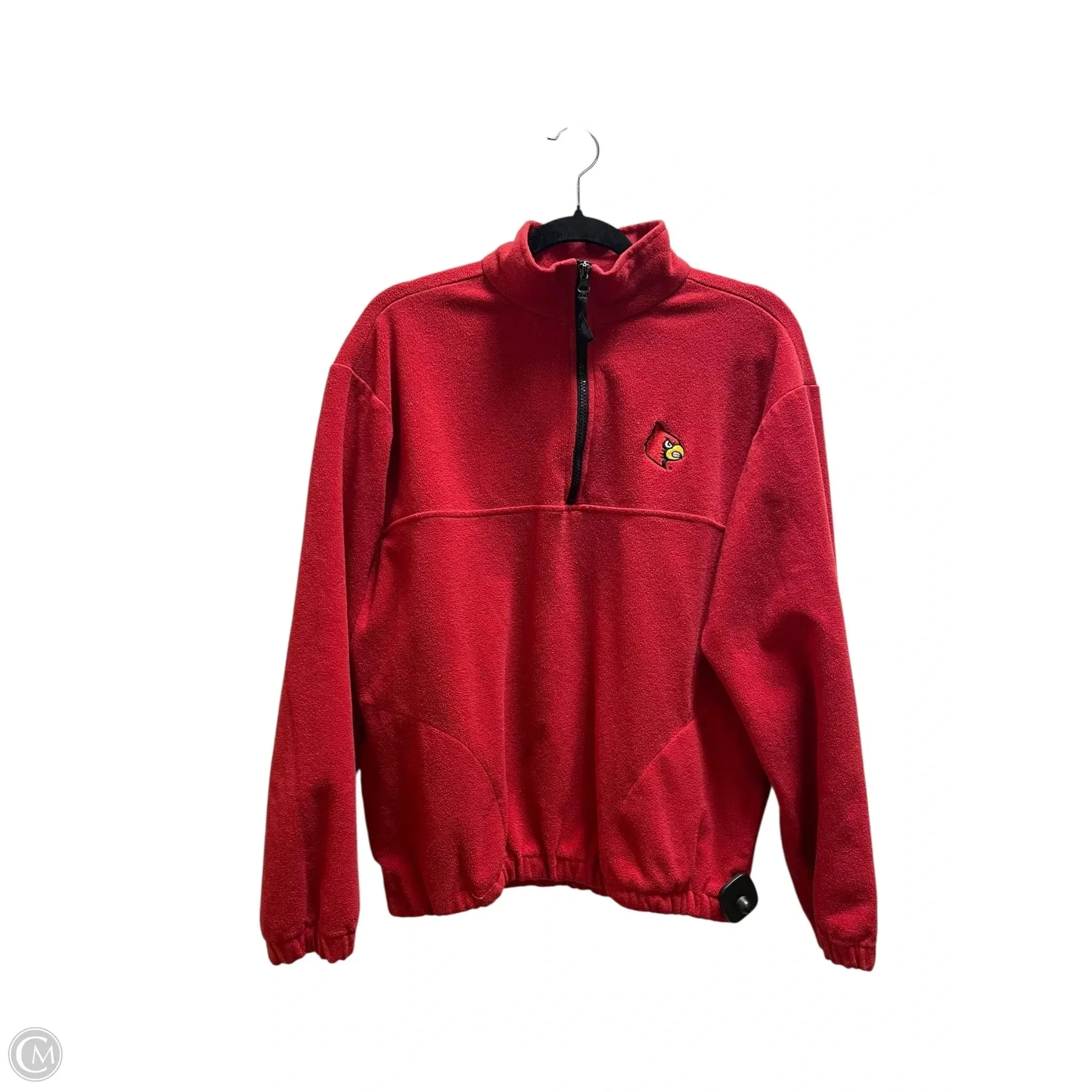 Sweatshirt Collar By Clothes Mentor In Red, Size: M Organza Fit