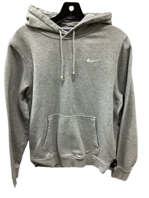 Cool Vest Athletic Sweatshirt Hoodie By Nike Apparel In Grey, Size:S