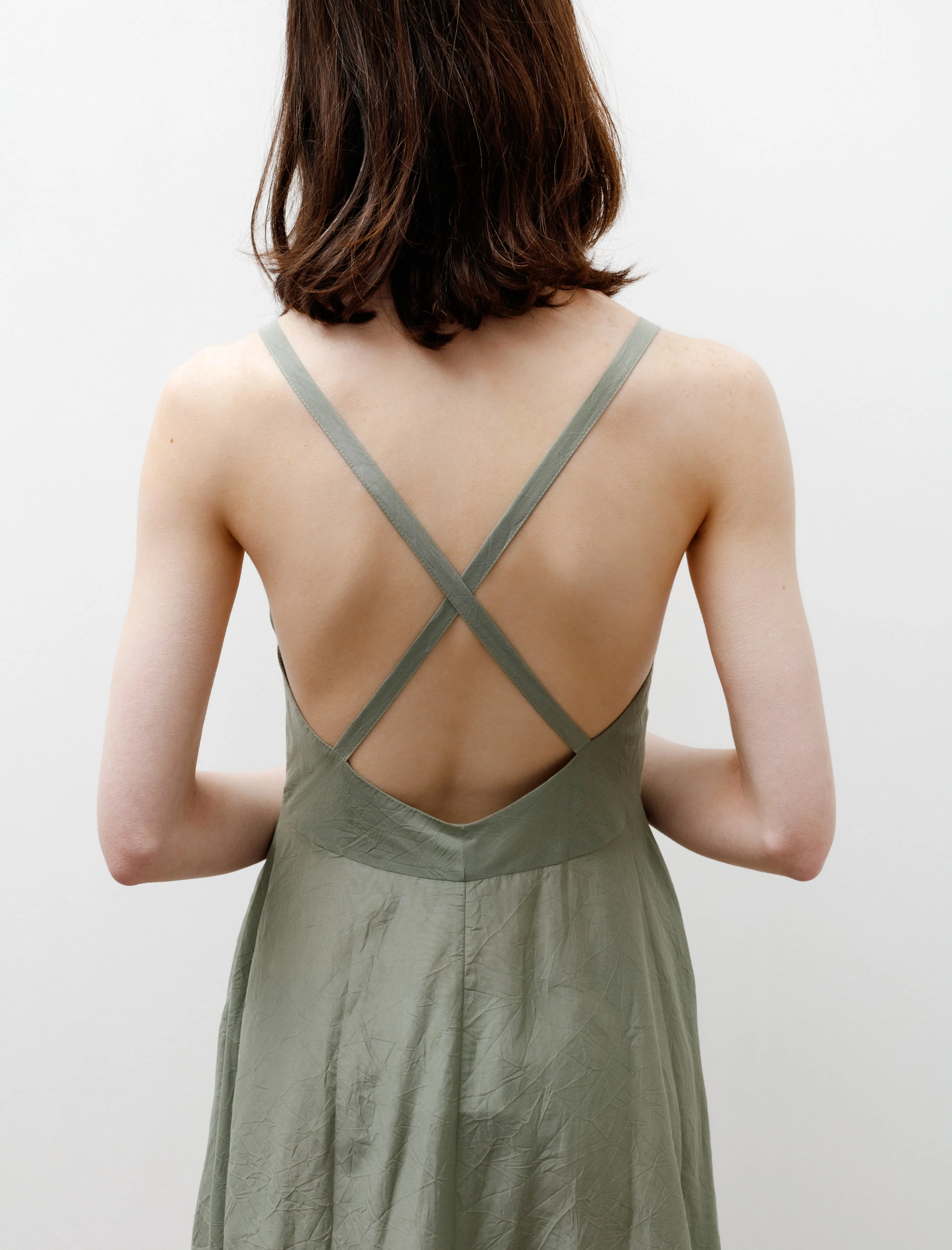 Argentina Dress Light Khaki outdoor mode