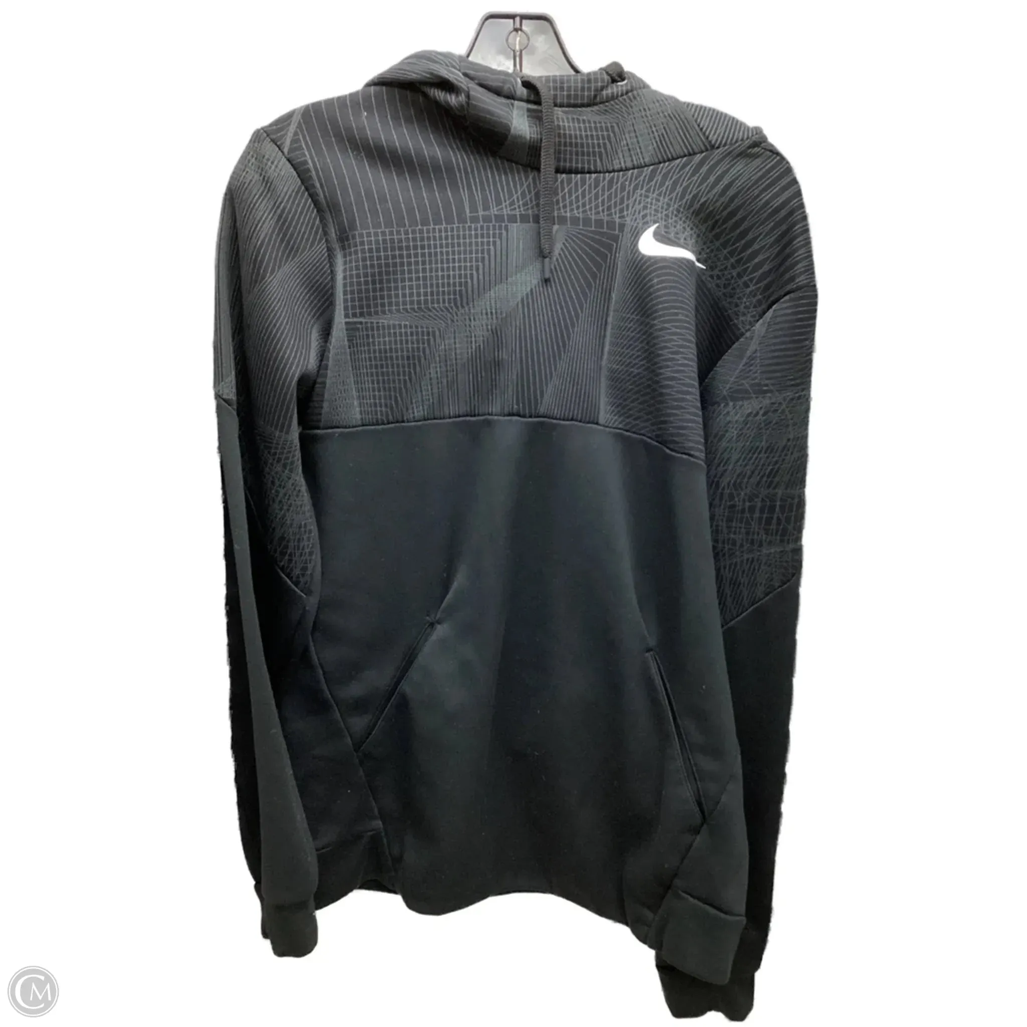 Sweatshirt Hoodie By Nike In Black, Size: S WindResistantWeave